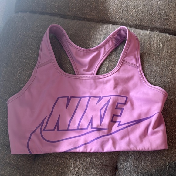 Nike Women's Pink Sports Bra - Picture 1 of 3